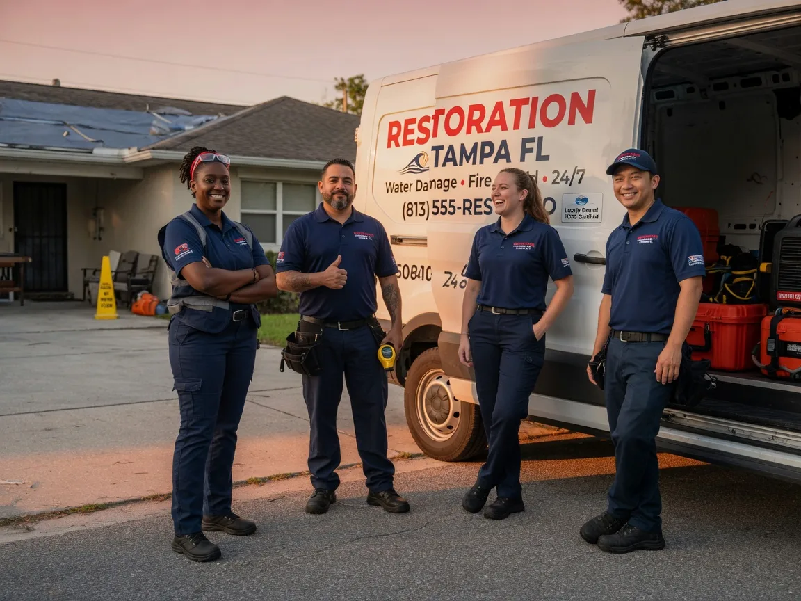Water Damage Restoration company in Kaufman, TX